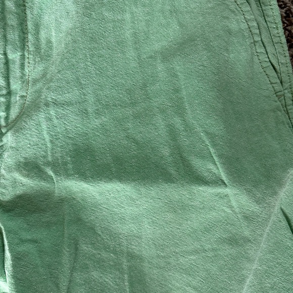 Men’s 34 Tommy Hilfiger Green Flat Front Shorts - Picture 3 of 8